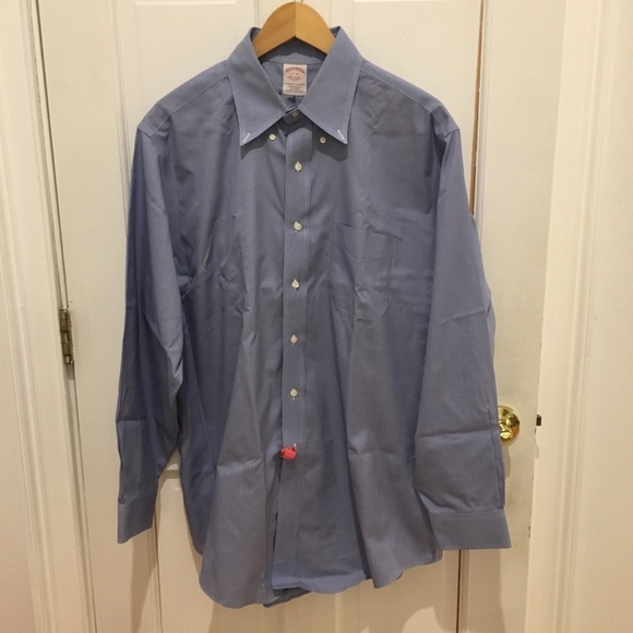 Men's Brooks Brothers Dress Shirt Size 17 - Picture 1 of 6